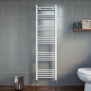 Duratherm Modern Bathroom 1600 X 450mm Heated Towel Rail Radiator Straight White 22 Rails Duratherm Modern Bathroom 1600 X 450mm Heated Towel Rail Radiator Straight White 22 Rails