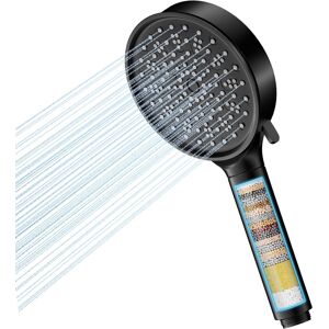Cobbe Hard Water Filter Shower Head With 6 Spray Modes, High Pressure Water Saving Sh Cobbe Hard Water Filter Shower Head With 6 Spray Modes, High Pressure Water Saving Sh