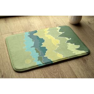 Tulup Non-Slip Absorbent Bath Shower Mat Bathroom Rug - 75x45 Cm - Mountains Abstract Tulup Non-Slip Absorbent Bath Shower Mat Bathroom Rug - 75x45 Cm - Mountains Abstract