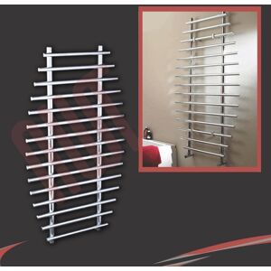 Nwt Direct 700mm(W) X 1200mm(H) "Barmouth" Chrome Heated Towel Rail Warmer Radiator 1997btu Nwt Direct 700mm(W) X 1200mm(H) "Barmouth" Chrome Heated Towel Rail Warmer Radiator 1997btu