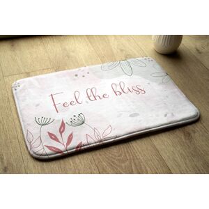 Tulup Bathroom Rug Anti-Slip Super Soft Absorbent - 90x60 Cm Pastel Flowers Tulup Bathroom Rug Anti-Slip Super Soft Absorbent - 90x60 Cm Pastel Flowers