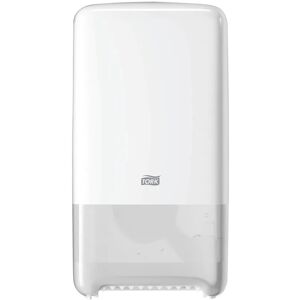 Tork T6 Twin Toilet Roll Dispenser - White - Mid-Size Tork T6 Twin Toilet Roll Dispenser - White - Mid-Size