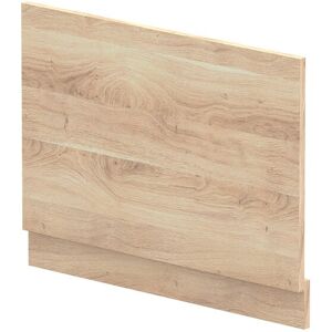 Balterley 750mm Straight Bath End Panel And Plinth - Bleached Oak Balterley 750mm Straight Bath End Panel And Plinth - Bleached Oak