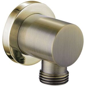 Shower Connector Elbow Outlet Round Bathroom Antique Brass Solid Brass Enki L07 Shower Connector Elbow Outlet Round Bathroom Antique Brass Solid Brass Enki L07