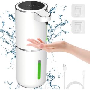 Cuteefun Automatic Liquid Soap Dispenser, 380ml, Touchless, Rechargeable, 4-Lev Cuteefun Automatic Liquid Soap Dispenser, 380ml, Touchless, Rechargeable, 4-Lev