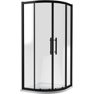 Balterley 1000mm Quadrant Shower Enclosure With 8mm Toughened Safety Glass And Black Frame Balterley 1000mm Quadrant Shower Enclosure With 8mm Toughened Safety Glass And Black Frame