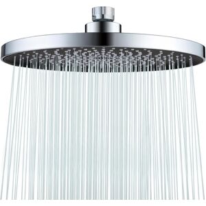 Leadahead Rainfall Shower Head Fixed Showerhead 8.8-Inch Round Bathroom Rainhead Overhead Leadahead Rainfall Shower Head Fixed Showerhead 8.8-Inch Round Bathroom Rainhead Overhead