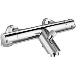 Bath Shower Mixer Tap Dune Valve Thermostatic Deck Mounted Chrome Enki Bbt0264 Bath Shower Mixer Tap Dune Valve Thermostatic Deck Mounted Chrome Enki Bbt0264