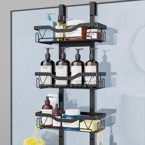 Uulioyer Hanging Shower Caddy, Over Door Shower Shelf 3 Layers, Shower Storage Uulioyer Hanging Shower Caddy, Over Door Shower Shelf 3 Layers, Shower Storage