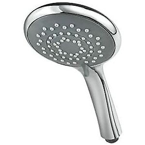 Triton Showers Triton High Flow 5 Spray Pattern Showerhead, Chrome Triton Showers Triton High Flow 5 Spray Pattern Showerhead, Chrome