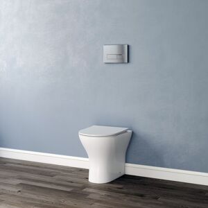 Aica Modern Bathroom Back To Wall Toilet With Slim Soft Close Seat Btw Wc Round Pan Aica Modern Bathroom Back To Wall Toilet With Slim Soft Close Seat Btw Wc Round Pan