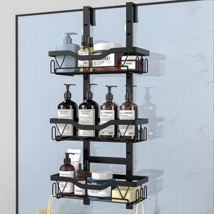 Uulioyer Hanging Shower Caddy, Over Door Shower Shelf 3 Layers, Bathroom Shelve Uulioyer Hanging Shower Caddy, Over Door Shower Shelf 3 Layers, Bathroom Shelve