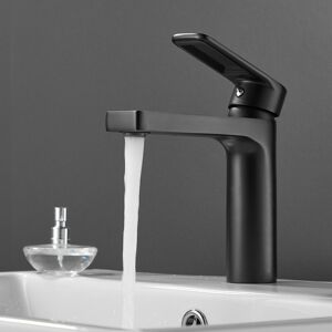 Evg Bathroom Basin Mixer Tap Modern Black Designer Mono Bloc Single Lever Cloak Room Evg Bathroom Basin Mixer Tap Modern Black Designer Mono Bloc Single Lever Cloak Room