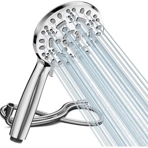 Cobbe Shower Head With Hose, High Pressure Shower Heads With 8 Spray Modes, Uni Cobbe Shower Head With Hose, High Pressure Shower Heads With 8 Spray Modes, Uni