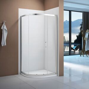 Merlyn Vivid Boost 1-Door Quadrant Shower Enclosure 1000mm X 1000mm - 6mm Glass Merlyn Vivid Boost 1-Door Quadrant Shower Enclosure 1000mm X 1000mm - 6mm Glass