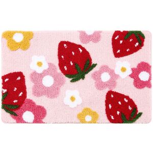 Sodial 2x( Bathroom Rugs Cute Strawberry Bath Mat Bathroom Accessories Machine5778 Sodial 2x( Bathroom Rugs Cute Strawberry Bath Mat Bathroom Accessories Machine5778