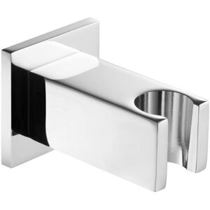 Square Parking Bracket Shower Head Holder Angular Wall Chrome Brass Enki B21 Square Parking Bracket Shower Head Holder Angular Wall Chrome Brass Enki B21
