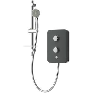 Aqualisa E2 Grey 8.5kw Multi-Fit Electric Shower & Multi-Function Handset Aqualisa E2 Grey 8.5kw Multi-Fit Electric Shower & Multi-Function Handset