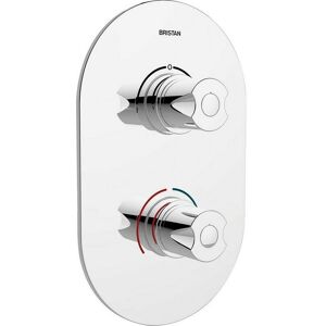 Bristan Artisan Concealed Shower Valve Diverter, Dual Handle, Ar3 Shcdiv C Bristan Artisan Concealed Shower Valve Diverter, Dual Handle, Ar3 Shcdiv C