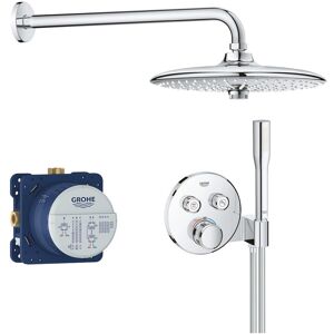 Grohe Grohtherm 2 Way Smart Control Perfect Shower Round Set & Euphoria 260 Head Grohe Grohtherm 2 Way Smart Control Perfect Shower Round Set & Euphoria 260 Head