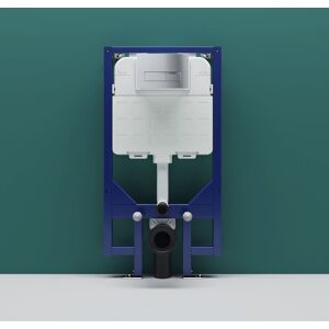 Aica 1.14m Wall Hung Toilet Concealed Cistern Frame+ Cistern+dual Flush Plate Aica 1.14m Wall Hung Toilet Concealed Cistern Frame+ Cistern+dual Flush Plate