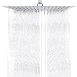 Grifema Rain Shower Head 12 Inch, Large Fixed Rainfall Spray Square Showerhead, Grifema Rain Shower Head 12 Inch, Large Fixed Rainfall Spray Square Showerhead,