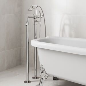 Park Lane Traditional Freestanding Bath Shower Mixer Tap Crosshead Handle Chrome Bathroom Park Lane Traditional Freestanding Bath Shower Mixer Tap Crosshead Handle Chrome Bathroom