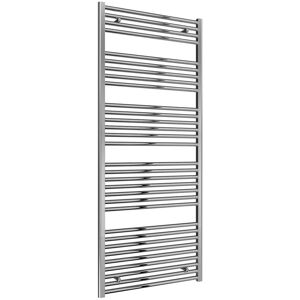 Reina Diva Straight Heated Towel Rail 1800mm H X 750mm W Chrome Reina Diva Straight Heated Towel Rail 1800mm H X 750mm W Chrome
