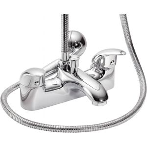 Evg Chrome Bath & Shower Mixer Tap With Hose Evg Chrome Bath & Shower Mixer Tap With Hose