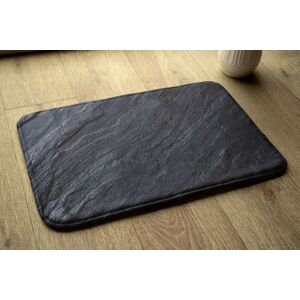 Tulup Non-Slip Absorbent Bath Shower Mat Bathroom Rug - 90x60 Cm - Volcanic Stone Tulup Non-Slip Absorbent Bath Shower Mat Bathroom Rug - 90x60 Cm - Volcanic Stone