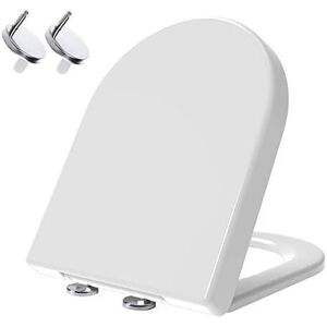 Mass Dynamic D Shaped Toilet Seat Soft Close With Quick Release Top Fix 360 Adjustable Hinge Mass Dynamic D Shaped Toilet Seat Soft Close With Quick Release Top Fix 360 Adjustable Hinge