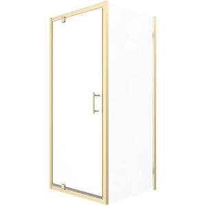 Willesden Bathrooms 900 X 900mm Pivot Door Shower Enclosure & Side Panel Brushed Brass Willesden Bathrooms 900 X 900mm Pivot Door Shower Enclosure & Side Panel Brushed Brass