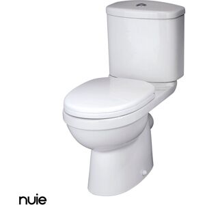 Premier Nuie Ivo Close Coupled Toilet - Soft Close Seat - 3/6 Litre Dual Flush Premier Nuie Ivo Close Coupled Toilet - Soft Close Seat - 3/6 Litre Dual Flush