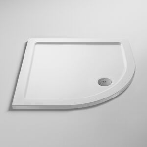 Lux Pearlstone White Quadrant Shower Tray 1000mm X 1000mm Lux Pearlstone White Quadrant Shower Tray 1000mm X 1000mm