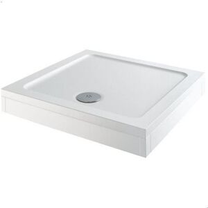 Affine Modern Square Shower Tray 900 X 900mm Easy Plumb Slimline Lightweight White Affine Modern Square Shower Tray 900 X 900mm Easy Plumb Slimline Lightweight White