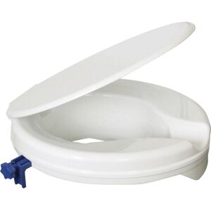 Aidapt Senator Ergonomic Raised Toilet Seat With Lid 50mm Aidapt Senator Ergonomic Raised Toilet Seat With Lid 50mm