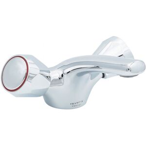 Evg Clever Araya Mercia Modern Mono Basin Mixer Tap Chrome - Dual Handle Evg Clever Araya Mercia Modern Mono Basin Mixer Tap Chrome - Dual Handle