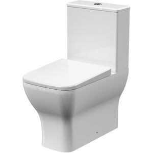 Balterley Flush To Wall Toilet Pan, Cistern & Soft Close Seat 795 X 385 X 613mm Balterley Flush To Wall Toilet Pan, Cistern & Soft Close Seat 795 X 385 X 613mm