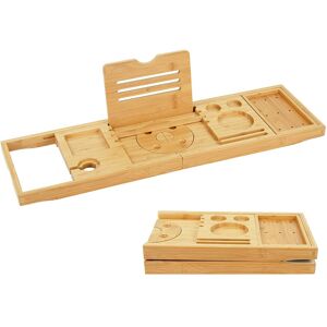 Relaxdays Bath Tray Bath Shelf Bath Board Bamboo Bath Rack Relaxdays Bath Tray Bath Shelf Bath Board Bamboo Bath Rack