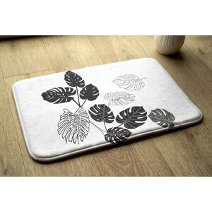 Tulup Bath Mat Bathroom Rugs Non Slip Super Soft - 75x45 Cm - Monstera Leaves Tulup Bath Mat Bathroom Rugs Non Slip Super Soft - 75x45 Cm - Monstera Leaves