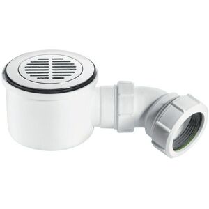 Mcalpine 90mm Chrome Brass Grid High Fast Flow Shower Waste Trap 50mm / 2" Mcalpine 90mm Chrome Brass Grid High Fast Flow Shower Waste Trap 50mm / 2"