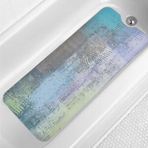 Yuluosha Turquoise Bathtub Mat Non Slip 40x16in Extra Long Anti Slip Bath Mat For Tub Tub Yuluosha Turquoise Bathtub Mat Non Slip 40x16in Extra Long Anti Slip Bath Mat For Tub Tub