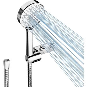 Cobbe Hard Water Filter Shower Head And 1.5m Hose With Holder, 20-Layer Filtrat Cobbe Hard Water Filter Shower Head And 1.5m Hose With Holder, 20-Layer Filtrat