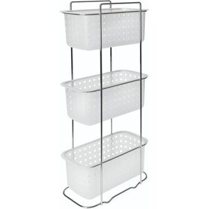 Blue Canyon Chrome Bathroom Rack 3-Tier - Bathroom Storage Blue Canyon Chrome Bathroom Rack 3-Tier - Bathroom Storage