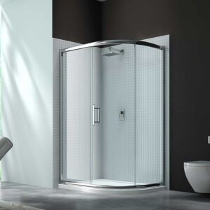 Merlyn 6 Series 1-Door Offset Quadrant Shower Enclosure 900mm X 760mm 6mm Glass Merlyn 6 Series 1-Door Offset Quadrant Shower Enclosure 900mm X 760mm 6mm Glass