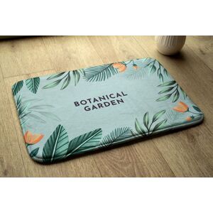 Tulup Non-Slip Absorbent Bath Shower Mat Bathroom Rug - 90x60 Cm - Plant Pattern Tulup Non-Slip Absorbent Bath Shower Mat Bathroom Rug - 90x60 Cm - Plant Pattern