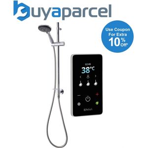 Triton Envi Wired Thermostatic Electric Shower 10.5kw Riser Rail Mattsilver Triton Envi Wired Thermostatic Electric Shower 10.5kw Riser Rail Mattsilver