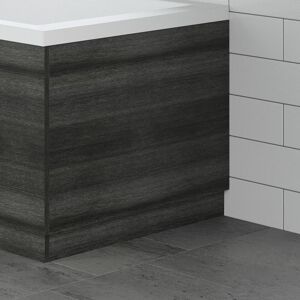 Artis Grey Wood Bath Panel 700mm - End Mfc Charcoal Modern/elegant Bathroom Artis Grey Wood Bath Panel 700mm - End Mfc Charcoal Modern/elegant Bathroom