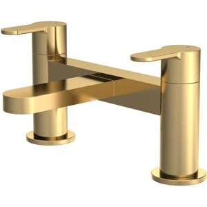 Nuie Arvan Bath Filler Tap - Brushed Brass - Modern Bathroom Nuie Arvan Bath Filler Tap - Brushed Brass - Modern Bathroom