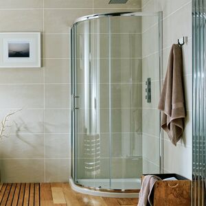 Orbit A6 1-Door Offset Quadrant Shower Enclosure 1000mm X 800mm - 6mm Glass Orbit A6 1-Door Offset Quadrant Shower Enclosure 1000mm X 800mm - 6mm Glass